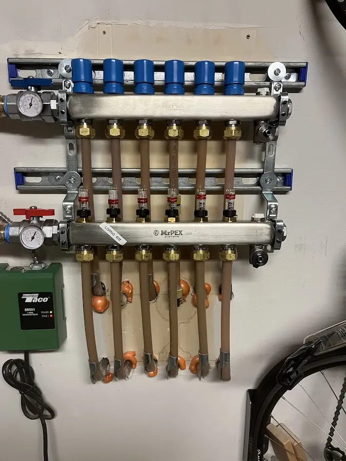 Plumber performing Leak Detection at a residential property in Dade City North